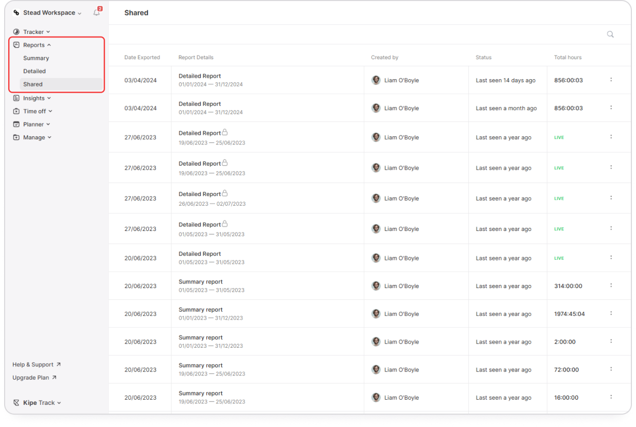view-share-report